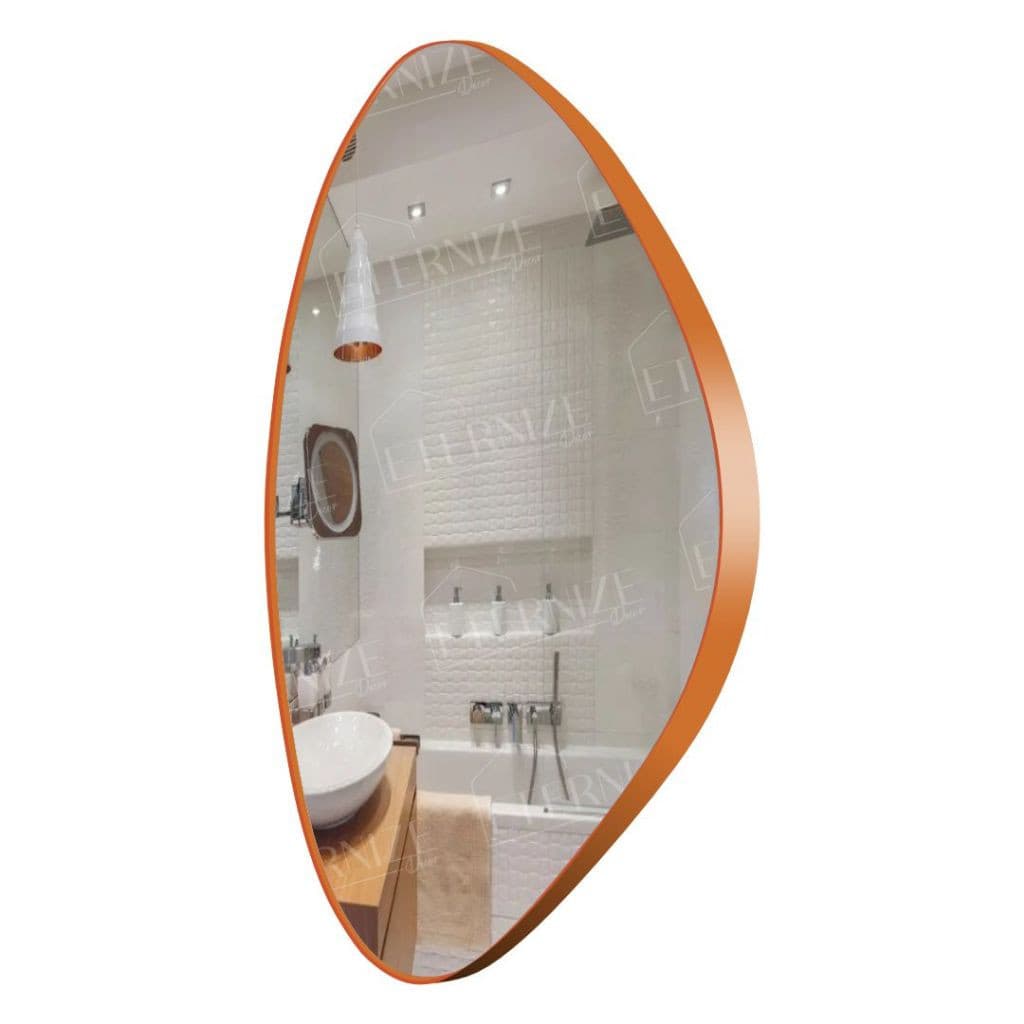 Espelho Orgânico Decorativo Lavabo Sala 60cm