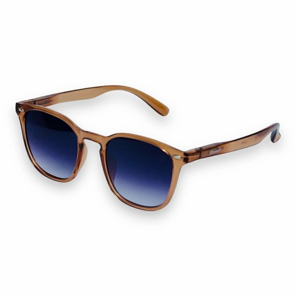 Óculos de Sol Amber Square Âmbar | Armação Quadrada Geométrica, Lentes UV, Leve e Sofisticado/Envio Imediato
