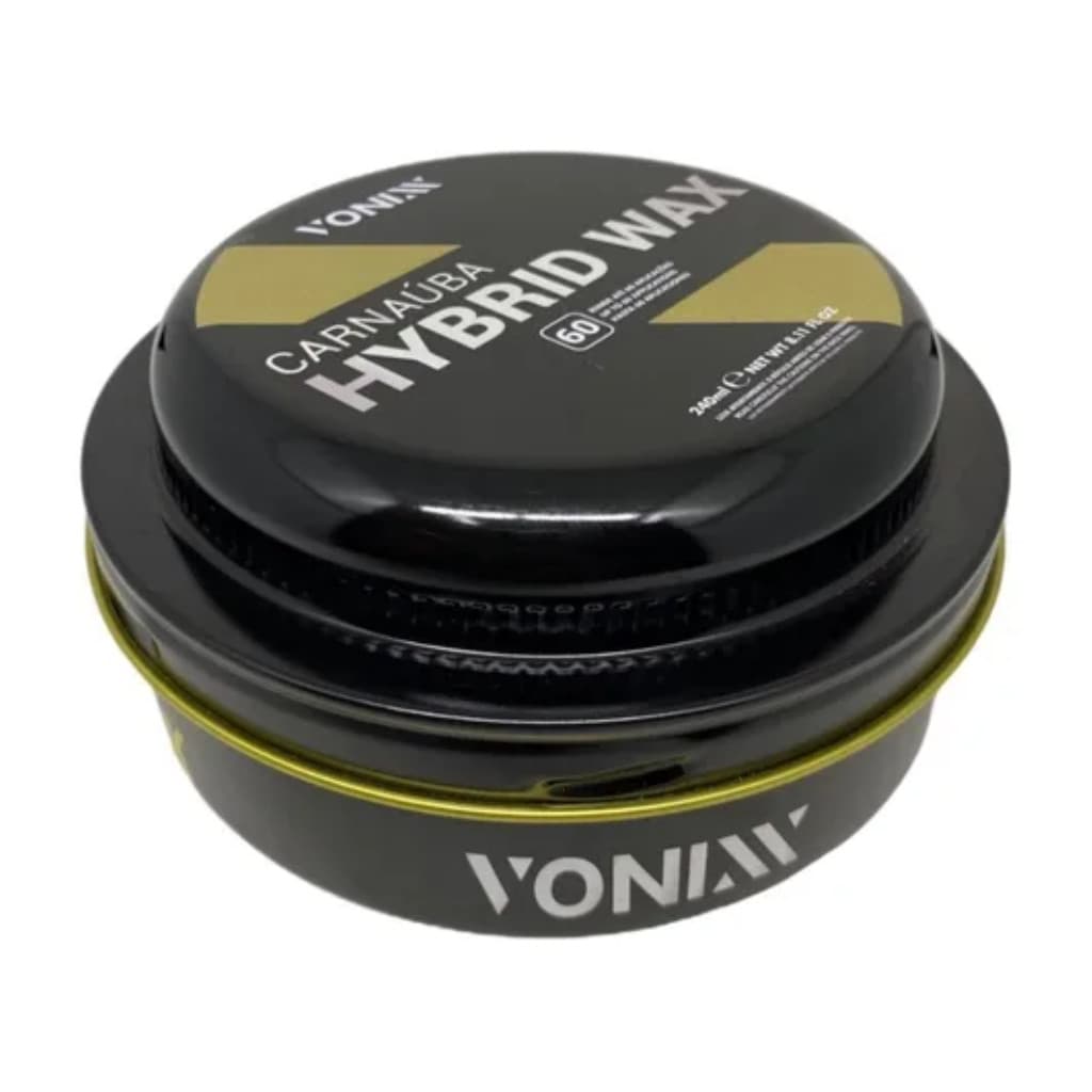 Carnaúba Hybrid Wax 240ml Vonixx Cera Automotiva Protetora
