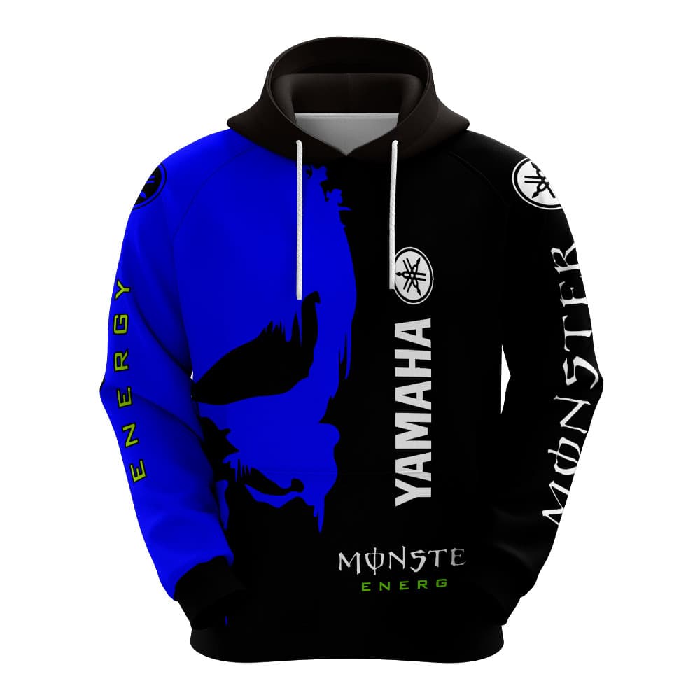 Blusa Moletom Masculino Yamaha Uniforme Moto GP Ninja