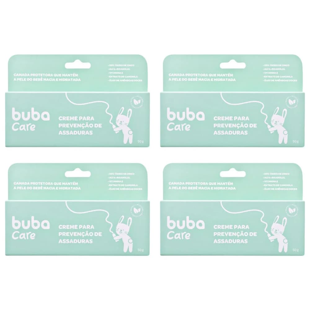 KIT 4UN POMADA 50G - BUBA