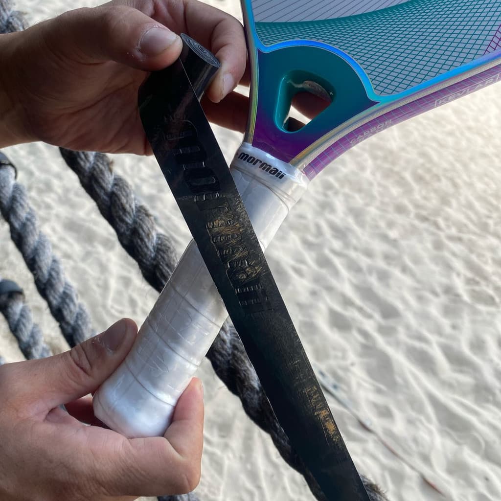 Overgrip Raquete Beach Tênnis Borracha Fita Seca Mormaii