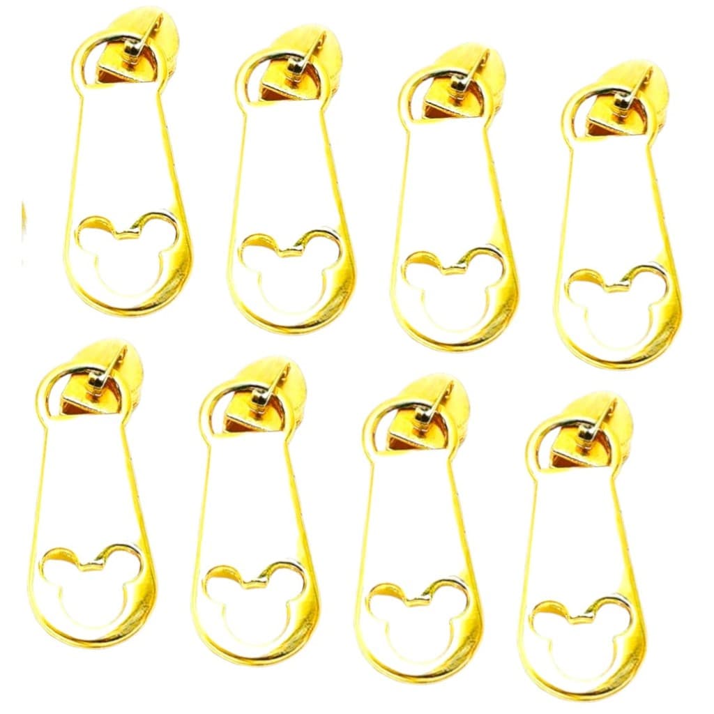 Cursor Dourado Mickey Nº 05 10 Unidades