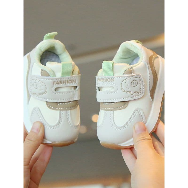 Primavera outono sapatos novo estilo bebê sola macia respirável sapatos da criança crianças sapatos esportivos de sola m