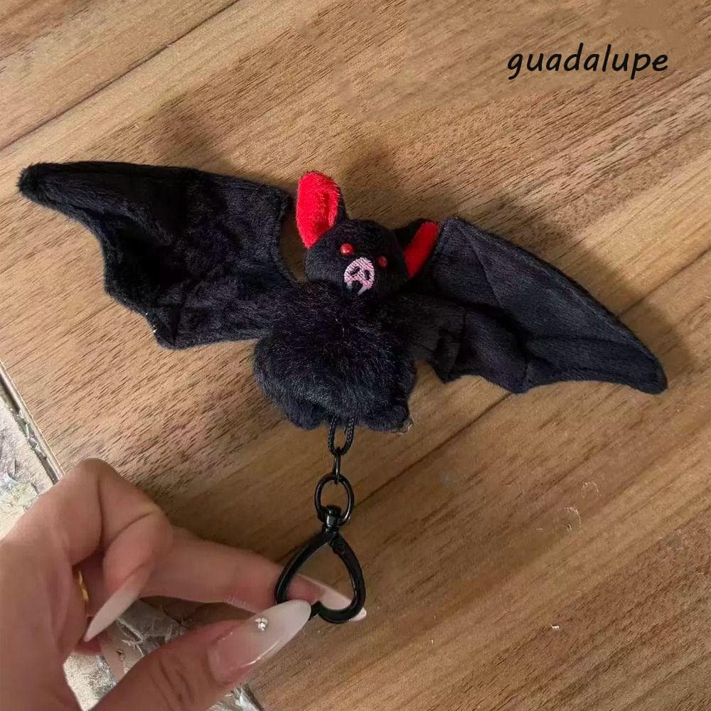 Chaveiro De Morcego De Pelúcia GUADALUPE , Transformável Inovador Com Asas , Pingente De Bolsa Engraçado Gótico