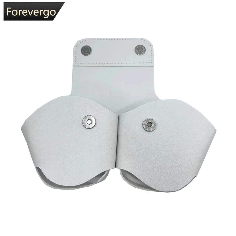 FOREVERGO Para AirPods Max Caso Protetor Portátil Azul Dente Fone De Ouvido Organizador Couro Sem Fio L2N4