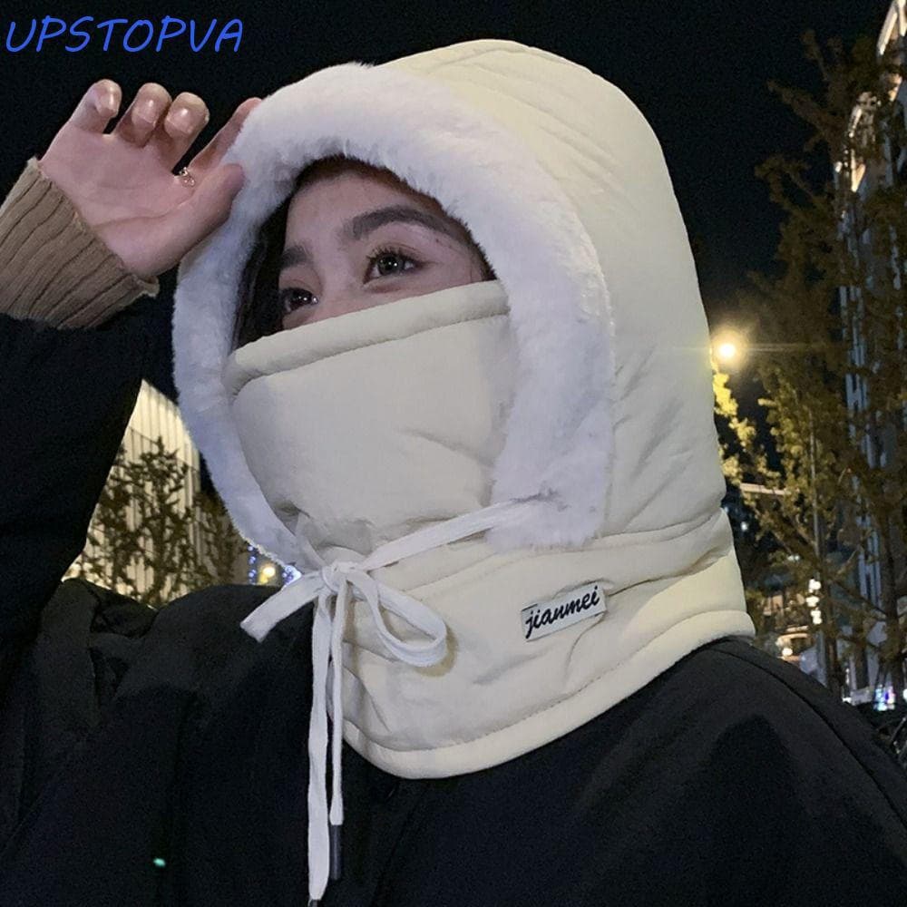 Esqui Balaclava Upstopvn , Chapéu De Inverno Quente 4 Em 1 , Gorros De Algodão À Prova De Poeira E Vento Unissex