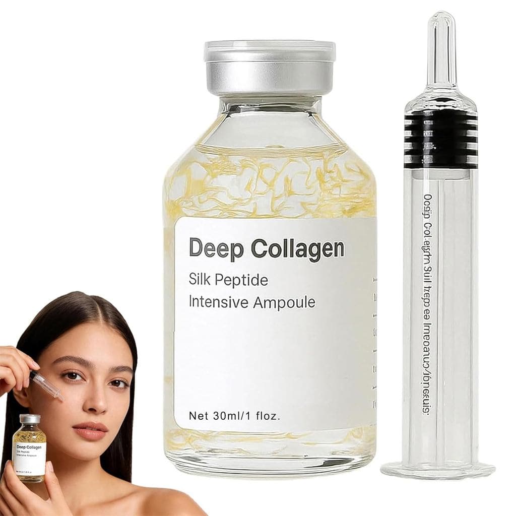 Sérum de Colágeno Profundo, Cuidado Facial Hidratante e Suavizante para Todos os Tipos de Pele N0QL