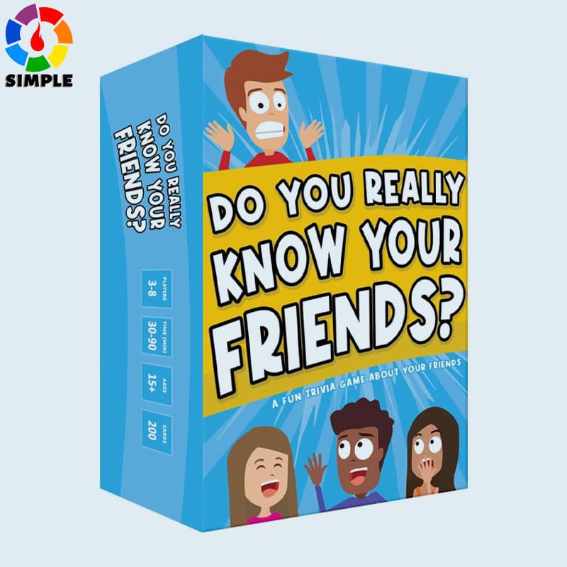 Do You Really Know Your Friends? The Ultimate Party Game for Adults and Teens