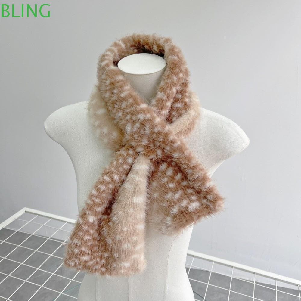 BLING Lenço Quente De Pelúcia , Acessórios De Decoração De Cosplay De Alce Bonito Faixa De Cabelo , Protetores De Orelha