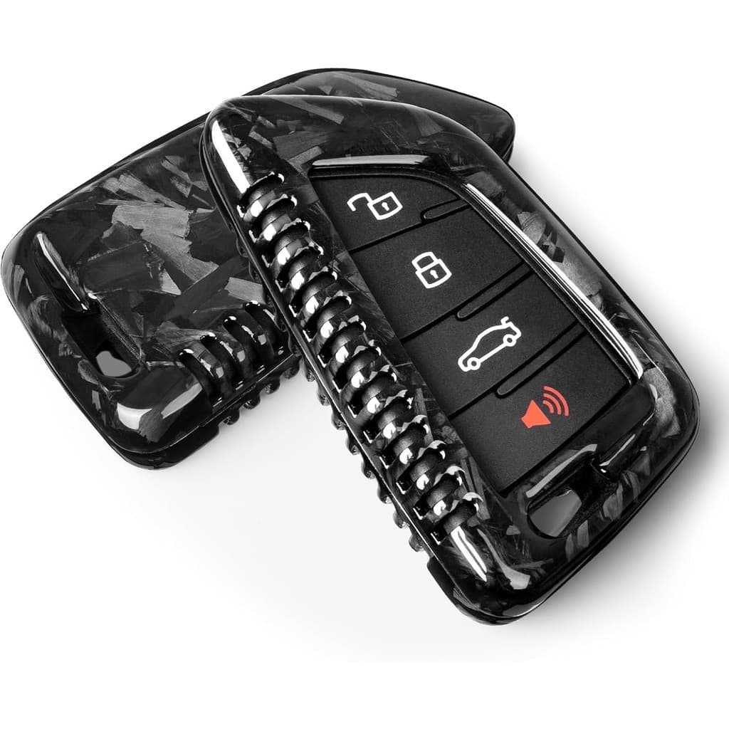 Capa Para Chave De Carbono Em T Compatível Com Toyota Supra GR A90 A91 MK5 2019-2024 , Remota Inteligente De Fibra Real