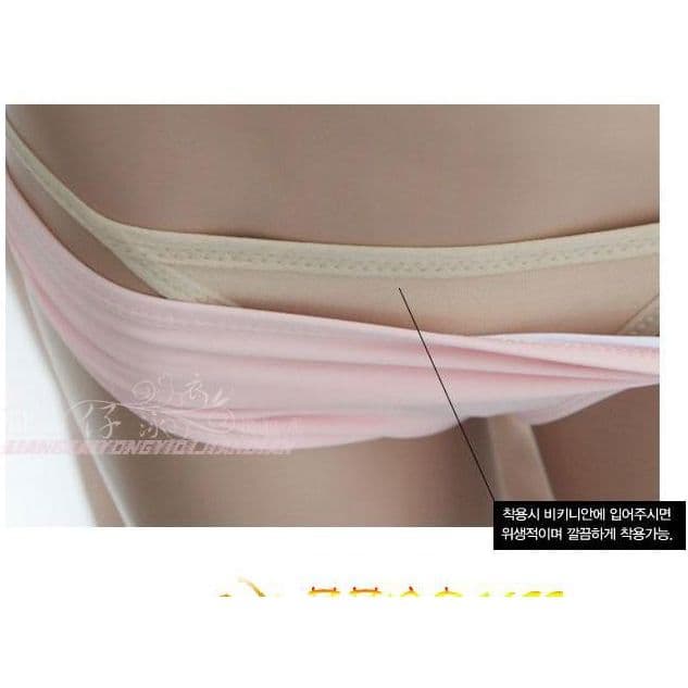 Maiô biquíni leggings senhoras biquíni leggings cinta fina triângulo Anti-transparente calcinha invisível