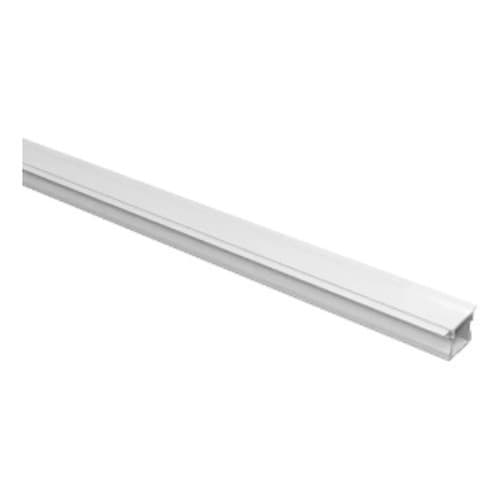 Perfil de Alumínio Embutir 1010 Branco 1 Metro para Fita LED