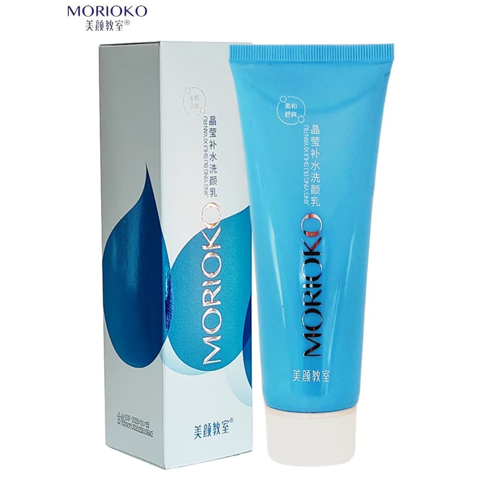 Beleza sala de aula cristal genuíno hidratante limpador facial creme de limpeza profunda limpador facial das mulheres do