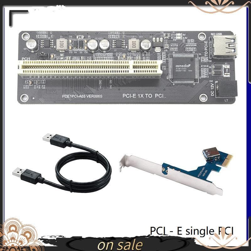 [Vendas Quentes Y] 1 Conjunto De Placa Adaptadora De Expansão PCI-E Para ASM1083 De Captura De Suporte Paralela
