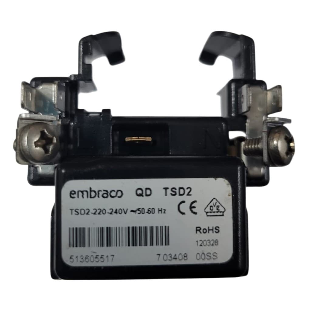 Relé de Partida 4/6 220V 1/12HP a 1/2Hp EECON QD TSD2 Embraco Geladeira e Freezer