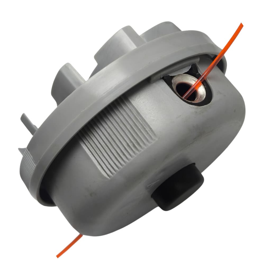 Carretel Completo Cinza Para Aparador De Grama Cid 1800 Max