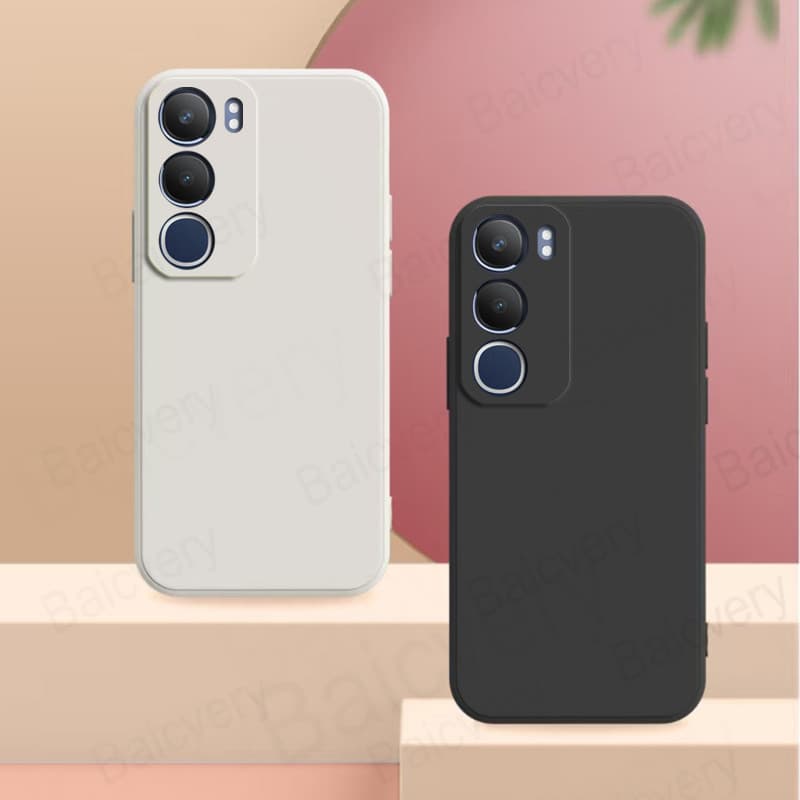 Invólucro Para VIVO Y19S 4G Pro Y29 5G Colorido Fosco Capa Protetora À Prova De Choque