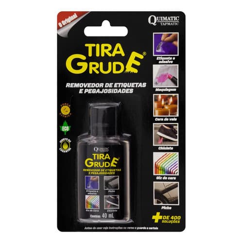 Limpador Quimatic Tapmatic Tira Grude Cítrica Em Blíster