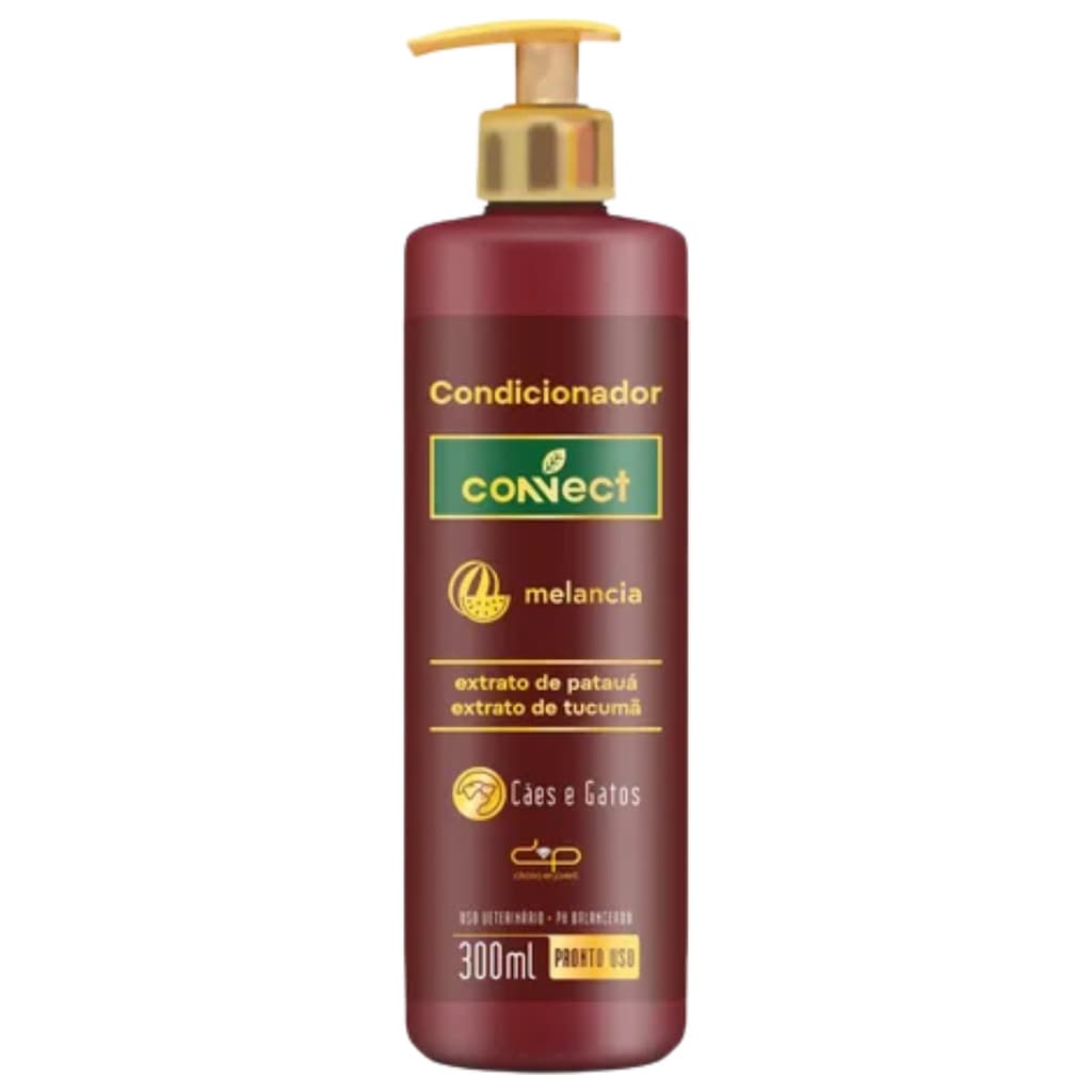 Condicionador Pet Connect Melancia 300ml Pronto Uso Dolce Pet