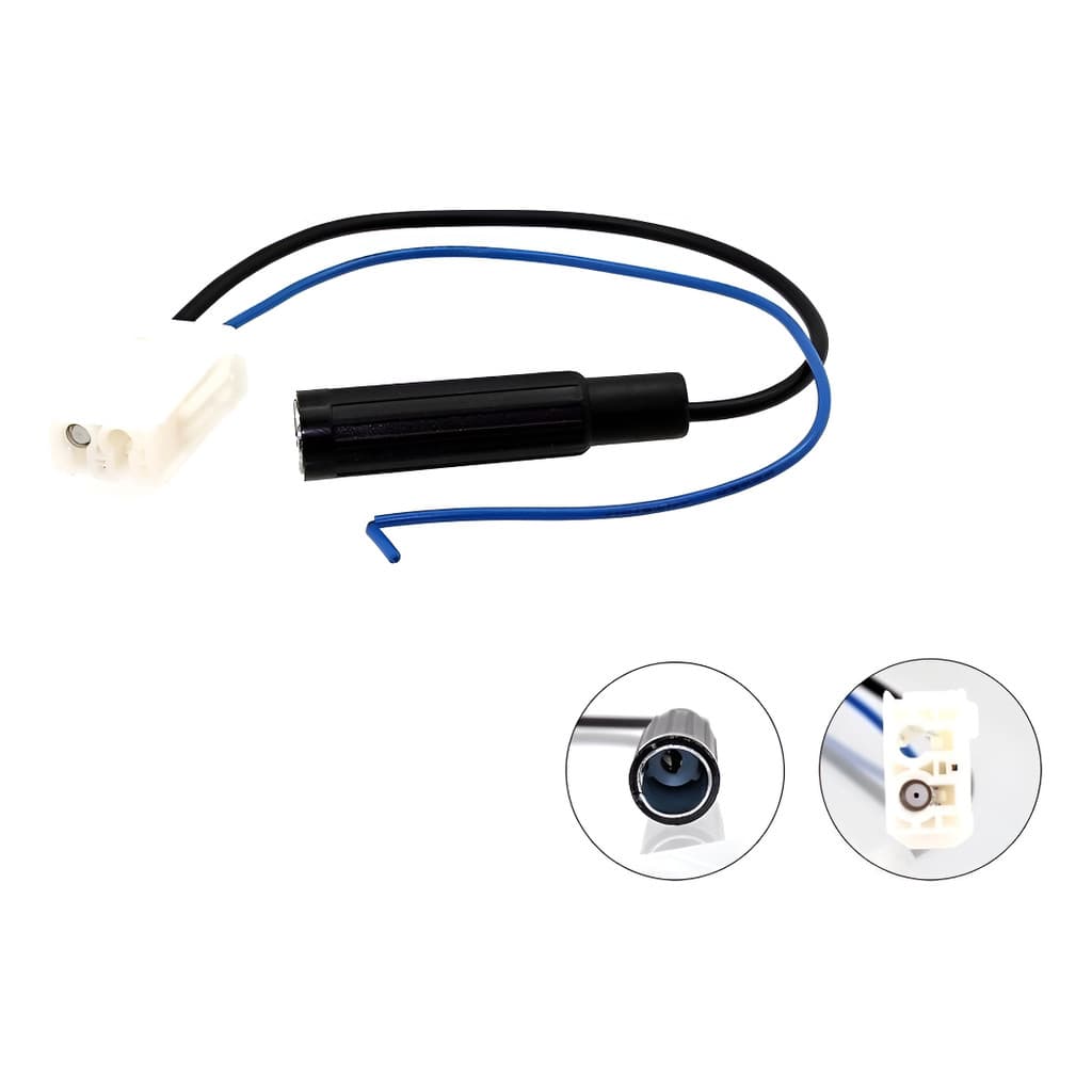 Plug Adaptador Antena Fêmea Toyota Corolla Hilux Etios Sw4