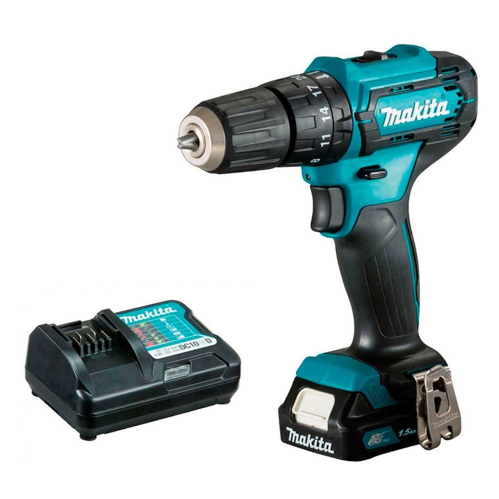 Parafusadeira/Furadeira Impacto 3/8" Bateria 12v Cxt Makita Hp333dwyx3