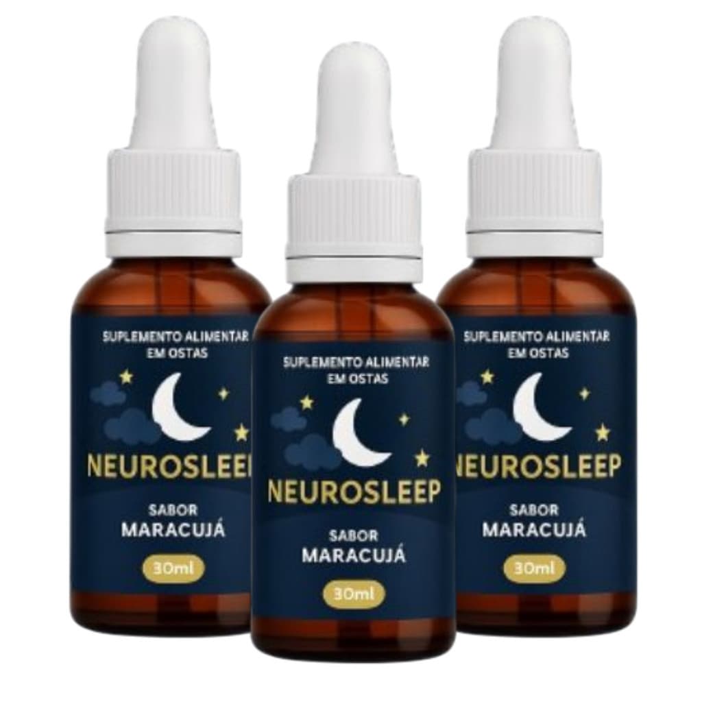 3 NeuroSleep Gotas 30 ml | Fórmula Premium