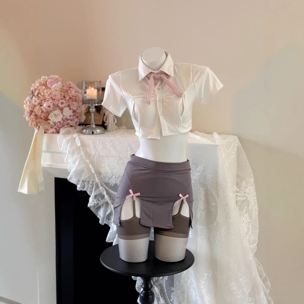 Escape classe menina quente puro desejo estilo namoro terno bonito doce pijamas feminino