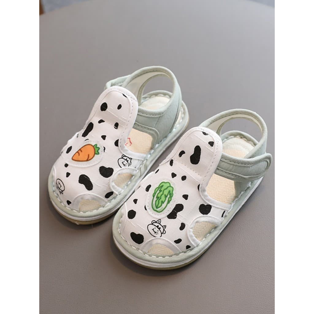 Sandálias de bebê sapatos de pano verão sapatos internos sola macia crianças sandálias de pano das mulheres dos homens s