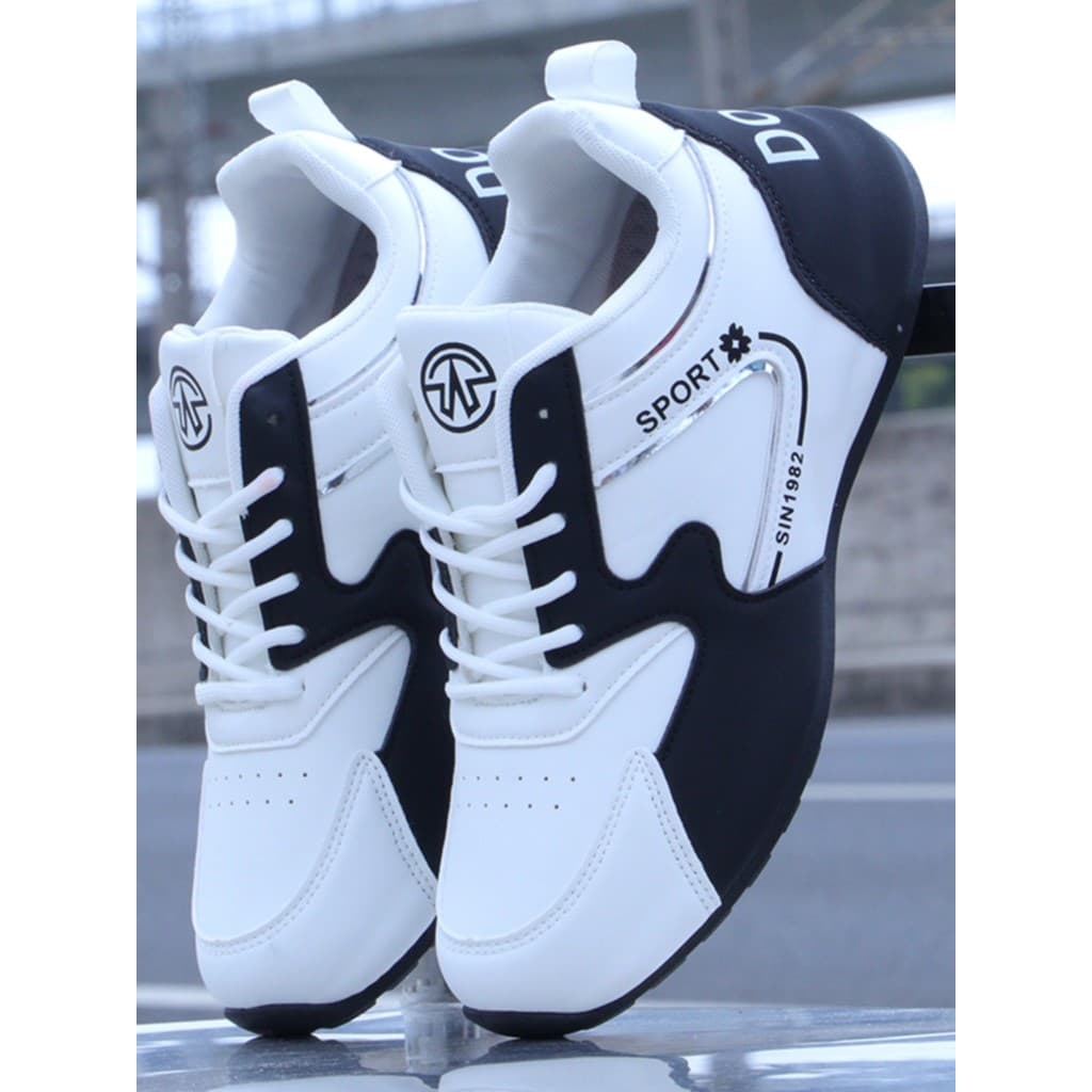 Sapatos masculinos outono inverno novo estilo de couro à prova dwaterproof água sola coberta sapatos esportivos All-Matc