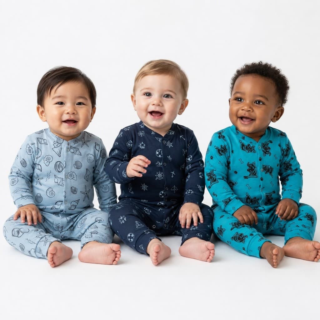 Kit 3 Macacão Infantil Bebê Menino Básico Super Confortável e Leve Lançamento Promoção Envio Rápido