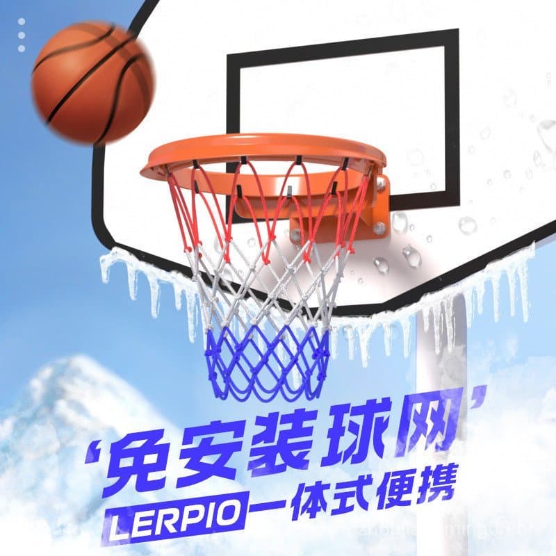 Especialmente projetado para redes de basquete portáteis de instalação rápida, dobrável, sem necessidade de instalação,