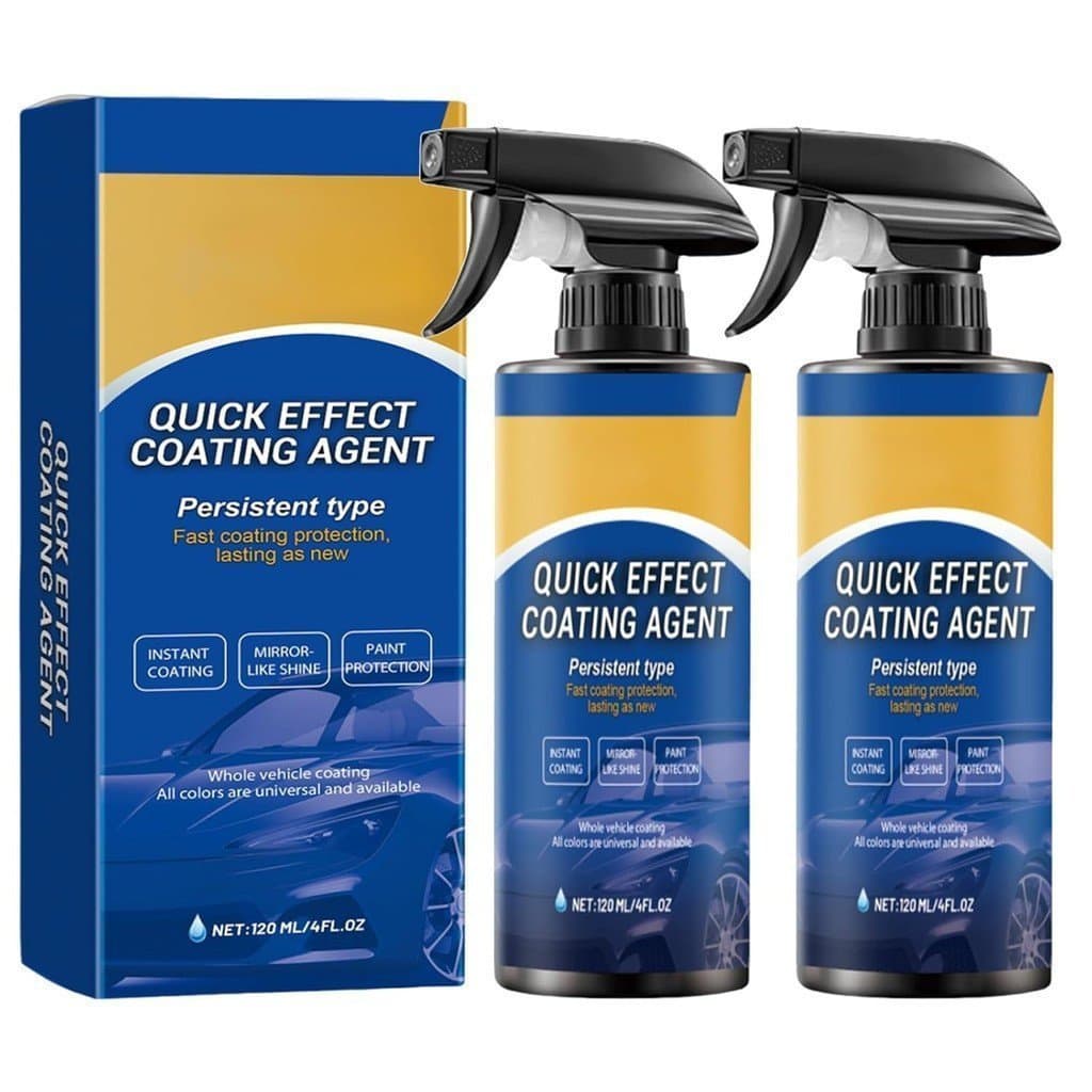 Agente de revestimento automotivo de ação rápida, spray de revestimento automotivo de alta proteção três em um, agente r