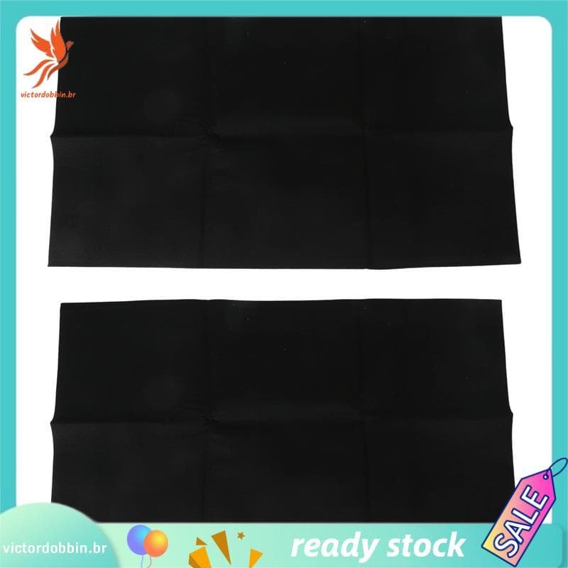 [victordobbin.br] Cobertor De Soldagem De Feltro De Carbono À Prova De Fogo-2 Pacotes De Tecido Resistente Ao Calor De 2