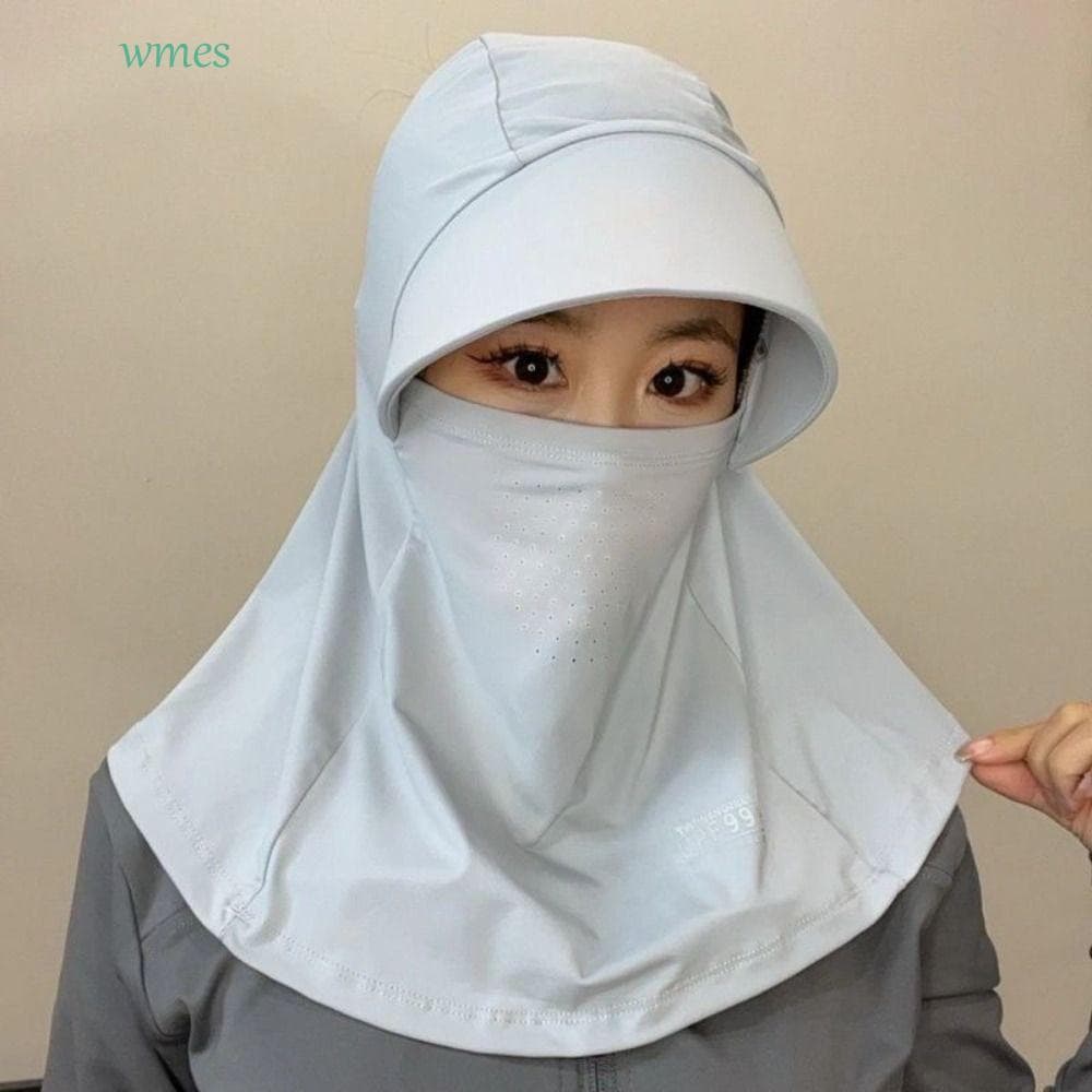 WMES1 Boné De Proteção UV De Verão , Protetor De Pescoço , Aba Larga , Chapéu De Sol , Viseira Colheita De Chá