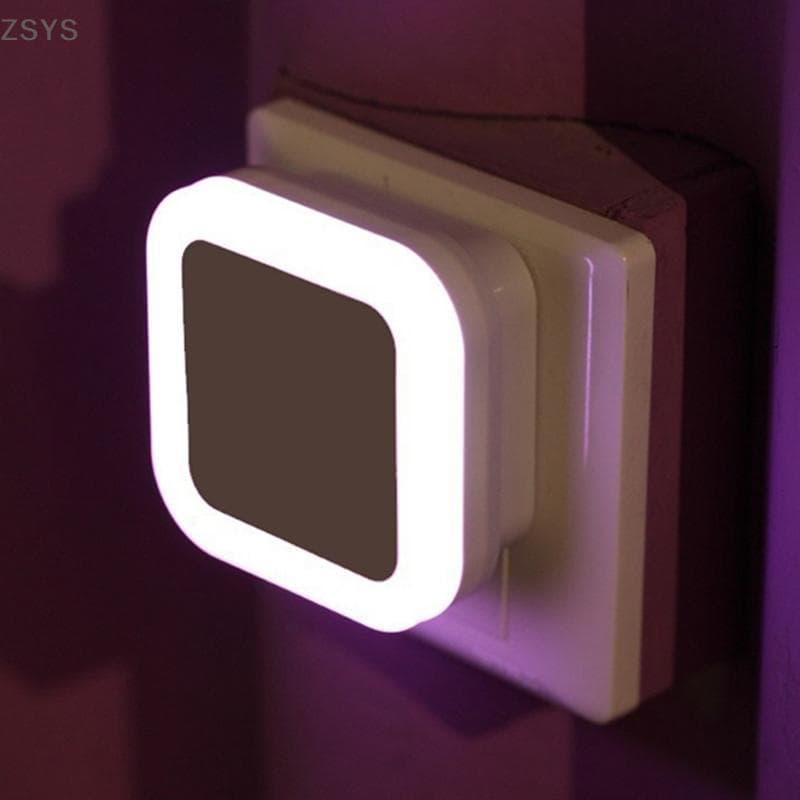 [ZSYS] Auto LED Sensor De Indução De Luz Controle Quarto Luzes Noturnas Lâmpada Para Cama US Plug DG