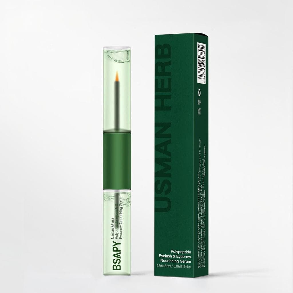 Sérum Fortificante para Cílios e Sobrancelhas Uan Grass & Multi-Peptide Complex, Fórmula Avançada com Vitaminas e Extrat
