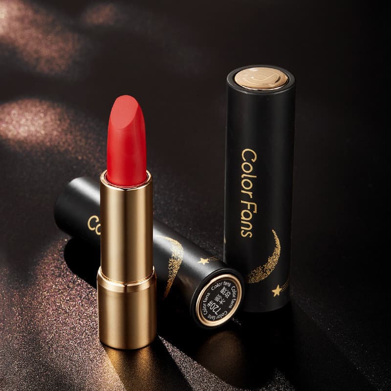 Colorf colorfans Mini cores fãs galáxia circulação antiaderente copo batom à prova dwaterproof água melhorar a tez clare