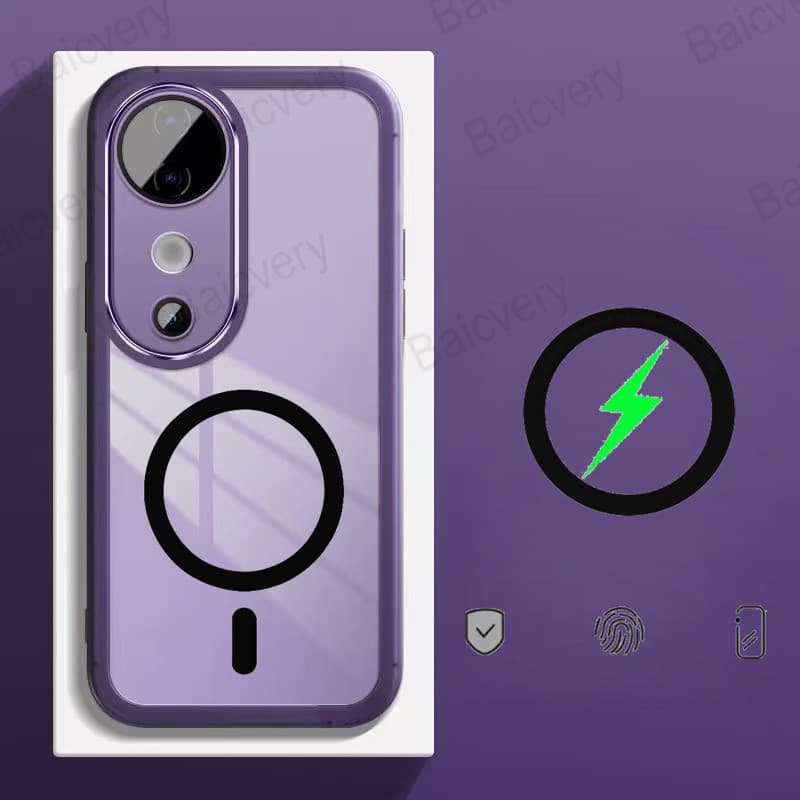 Invólucro Para Câmera VIVO V40 V50 Lite 5G V50E Protege Capa Colorida Com Adesivo Magnético