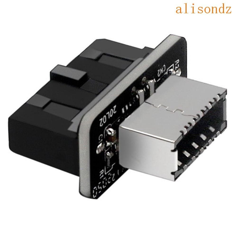 Alison1 Para USB 3.1/3.2 Tipo C Conector Da Placa-Mãe Frontal USB3.0 IDC Macho E Fêmea Pc Riser Conversor De 20 Pinos 19