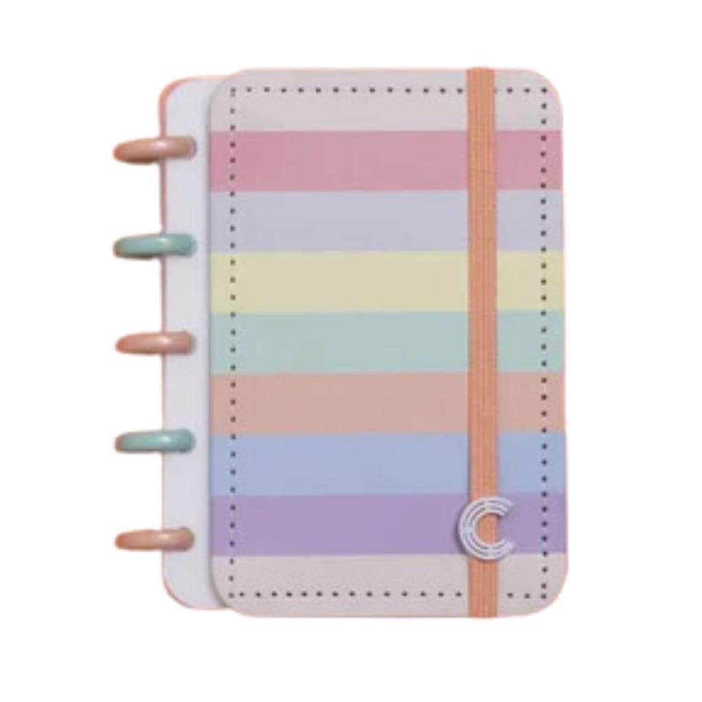 Caderno Inteligente Arco-Iris Pastel Inteligine 14x10cm