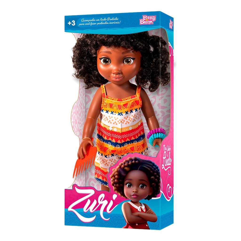 Boneca Zuri Fashion - Baby Brink 1637
