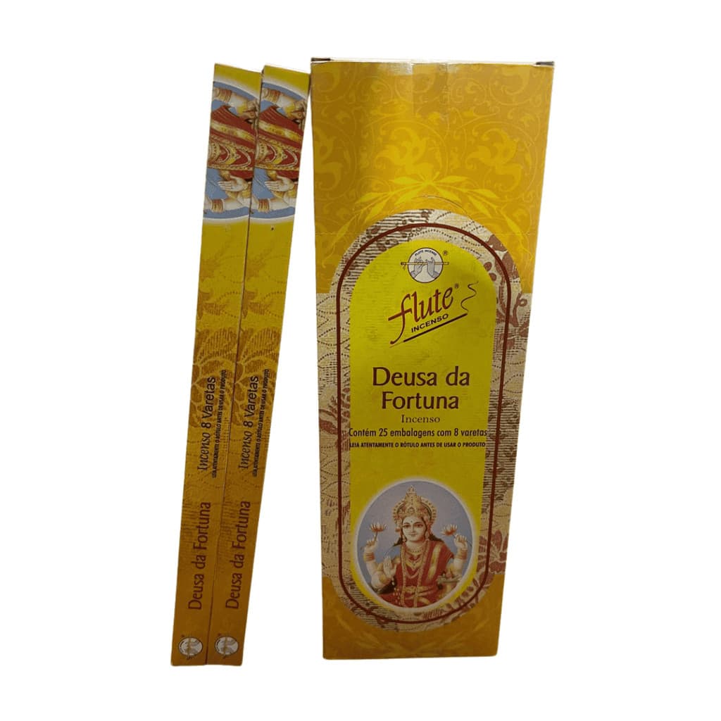 Incenso Deusa Da Fortuna Flute Cx Com 200 Varetas