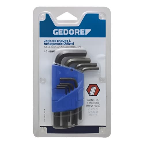 Jogo De Chaves Allen Gedore 1,5 A 10mm 42-9m 9pçs
