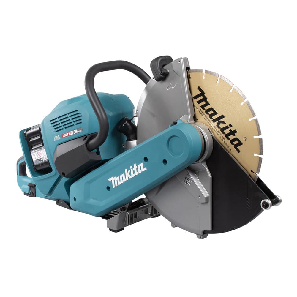 Cortadora de Concreto 14" (355mm) a Bateria 80V XGT (40V+ 40V não inclusa) + Disco para Concreto Makita CE002GZ