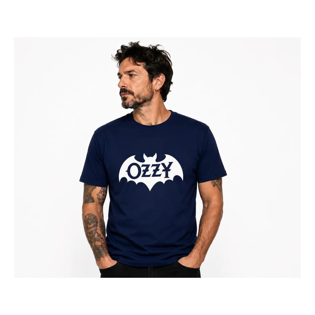Camiseta Estampadas Bandas De Rock N Roll Ozzy