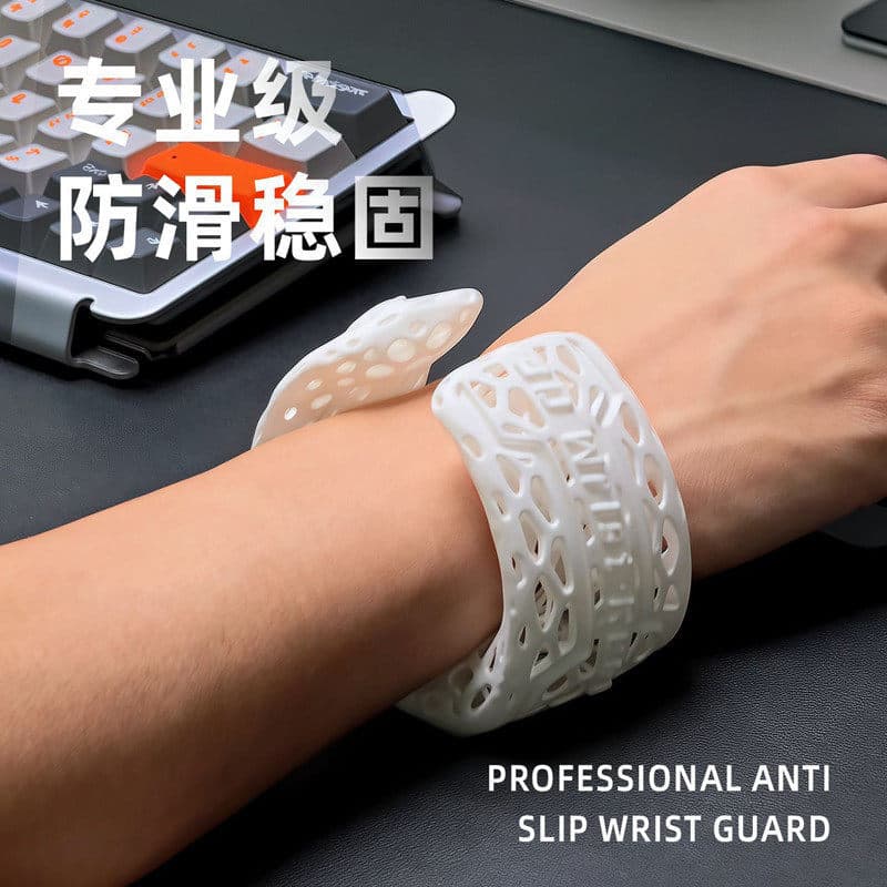 Su Yan Shang * Anel Descanso de Pulso Deslizante Teclado Removível Descanso de Mão Impressão 3D Mouse Pad Ergonômico de