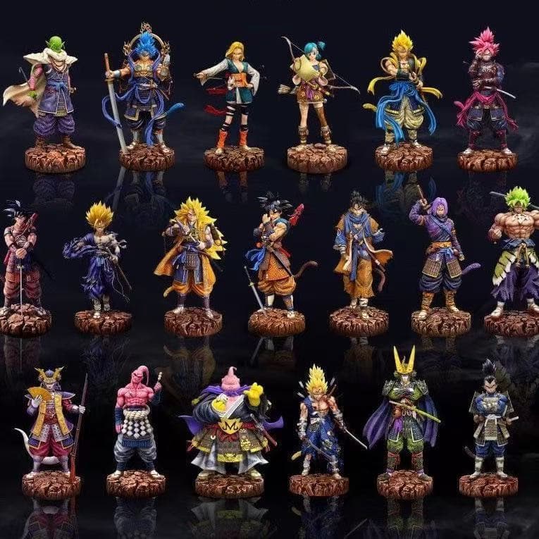 Dragon Ball Samurai Juventude Gohan Troncos Demônio Vegeta Piccolo Gogeta Saru Figura