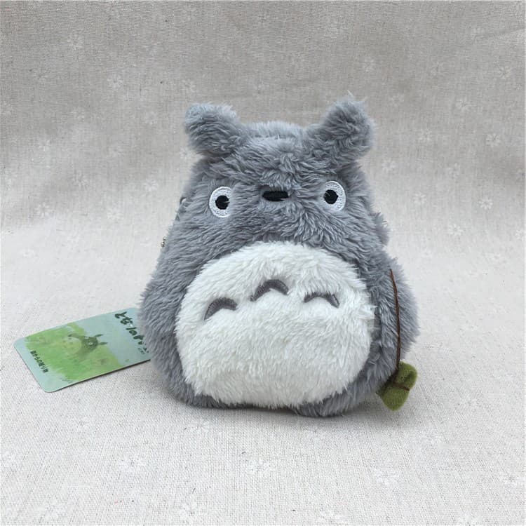 Chaveiro de Pelúcia Boneca Pendente Moeda de Desenho Animado Brinquedo Totoro Infantil
