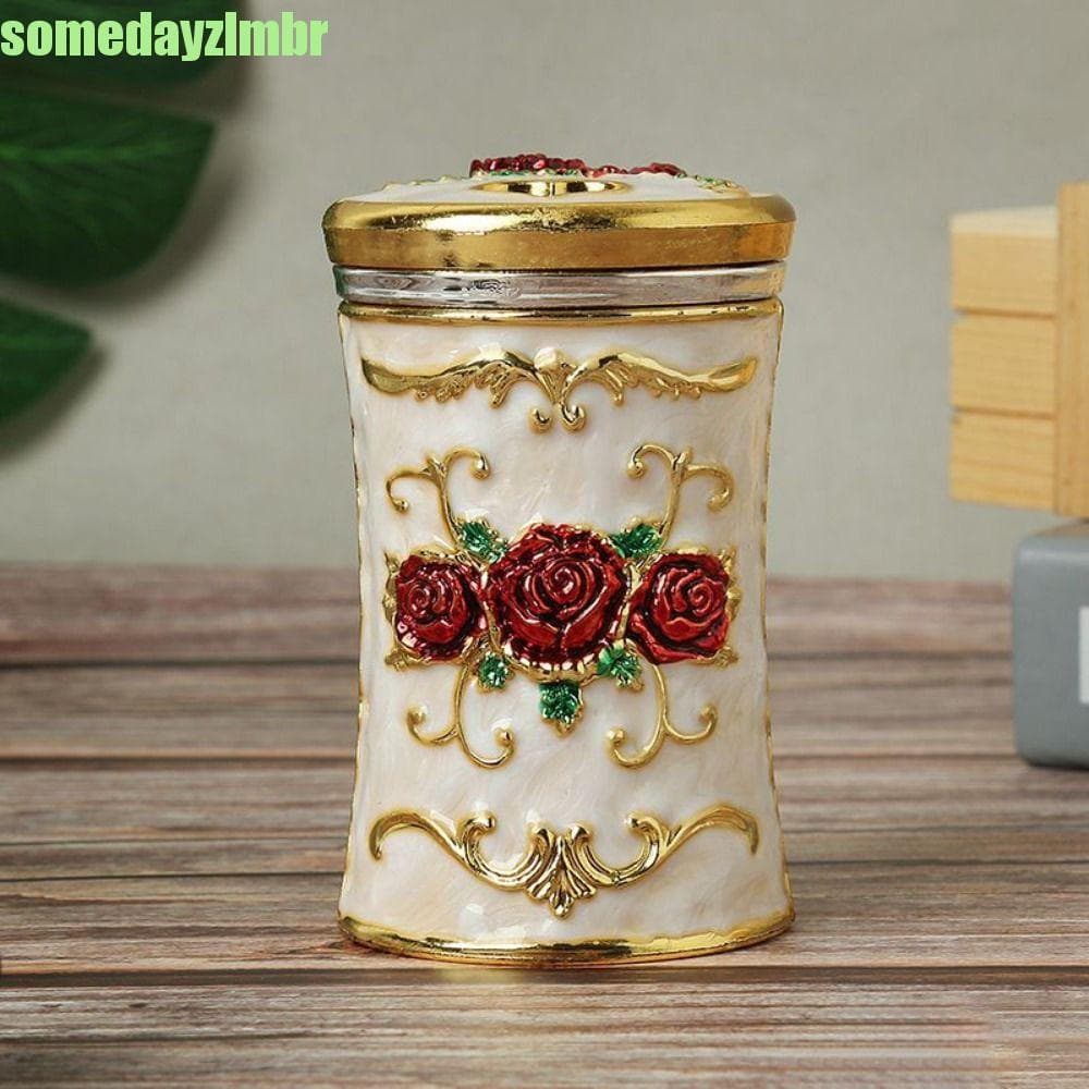 SOMEDAYZL0M Caixa De Palito De Estilo Europeu , Design Giratório Espesso , Cintura Pequena , Segurança